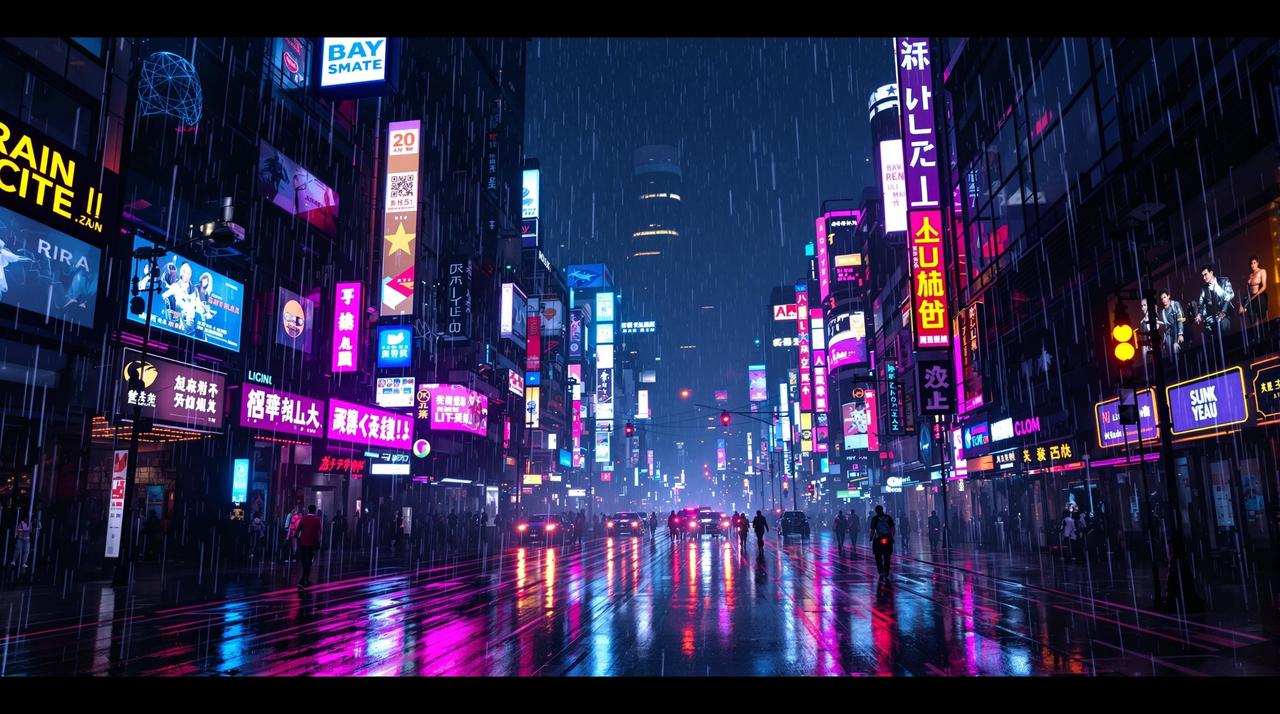 九一视频网站 - 赛博朋克：霓虹都市